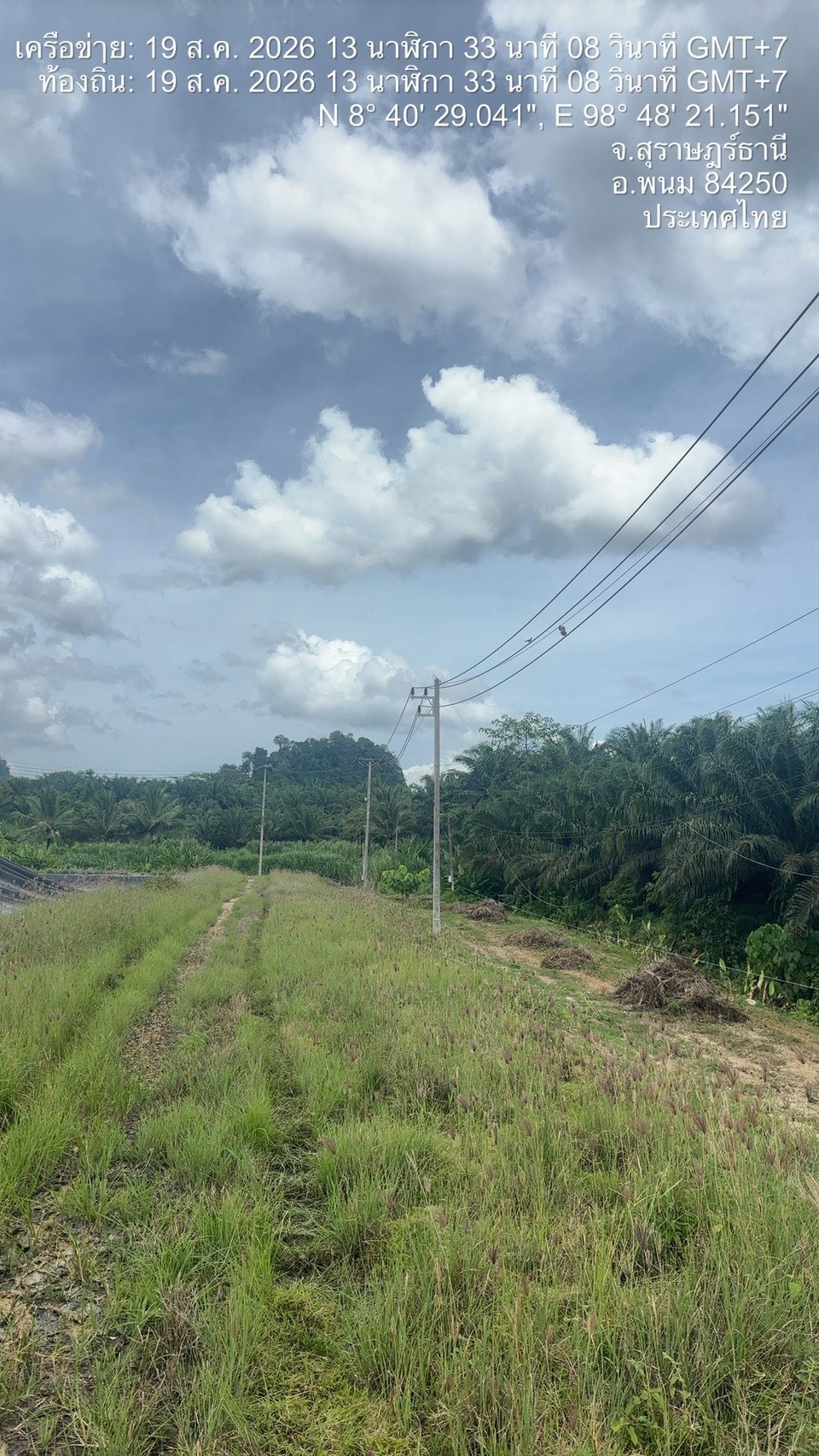 งานติดตั้ง สาย FIBER OPTIC 356 เมตร สาขาที่ 1 พนม - บริษัท กลุ่มสมอทอง จำกัด (มหาชน)